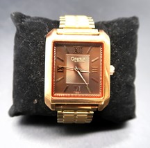 Caravelle by Bulova 44a100 Rose Gold Tone New Battery Runs &amp; Keeps Time - $80.00