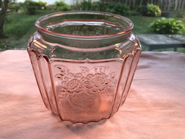 Vintage Pink Mayfair Cookie Jar Bottom - £11.94 GBP
