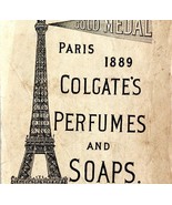 World&#39;s Fair Paris 1889 Colgate Advertisement Victorian Eiffel Tower DWDD17 - $136.75 CAD