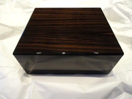 Elie Bleu Macassar Ebony Humidor 50 ct