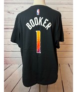 Jordan NBA Phoenix Suns Devin Booker Statement Men Black T-shirt DV5792 XL - $1,045.75 MXN