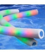 1 Color Changing Swimming Noodle Pool Floatation Noodle Water Fun Ocean Float  - $24.88