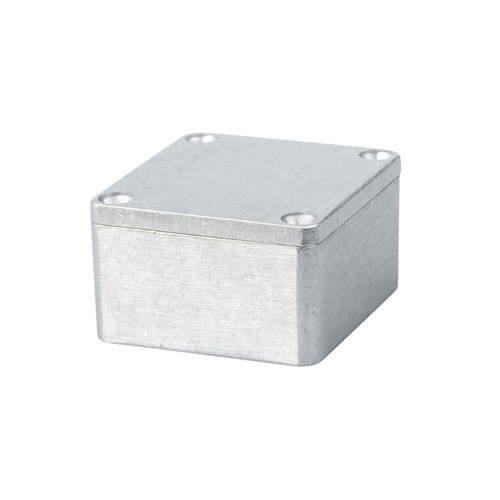 Jaycar Sealed Aluminum Diecast Box - 64x58x35mm - $42.17