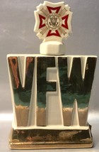 Ezra Brooks VFW Heritage China Liquor Decanters Vintage 1974 - Hand Deco... - $14.85