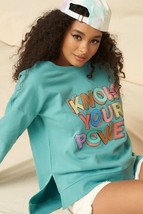 Women&#39;s A Mineral Washed French Terry Graphic Sweatshirt - €36,47 EUR