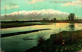 Sierra Blanca Alamosa Colorado CO 1910 DB Postcard - £2.92 GBP