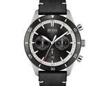 HB1513864 Hugo Boss Herren-Armbanduhr mit Quarz-Lederarmband und schwarz... - £100.18 GBP