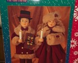 Vintage 27&quot; Animated Victorian Christmas Couple Traditions Dolls w/Box B... - £142.43 GBP