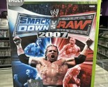 WWE SmackDown vs. Raw 2007 Microsoft Xbox 360 No Manual  - £28.36 GBP