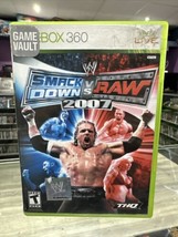 WWE SmackDown vs. Raw 2007 Microsoft Xbox 360 No Manual  - £27.93 GBP