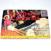 Southern California / Los Angeles 1938 Aquatint Picture Set + Streamliner Train - $37.13