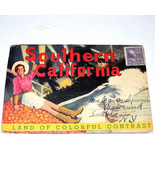 SOUTHERN CALIFORNIA / LOS ANGELES 1938 aquatint picture set + Streamline... - $37.13