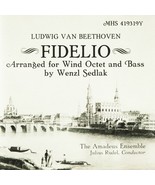 LUDWIG VAN BEETHOVEN - FIDELIO arranged for Wind Octet and Bass by Wenzl... - $18.94 CAD