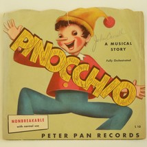 PINOCCHIO &amp; LITTLE BO PEEP - 2 x 7&quot; 78&#39;s colored vinyl. 2 x 1950 rarities 2xP/S - £18.15 GBP