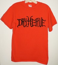 UNISEX Small T-SHIRT - DRY HEAVE...Gothic script &amp; bright orange. VGC Pu... - $14.84