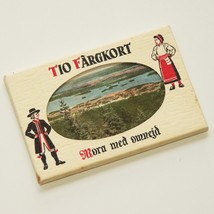 MORA, SWEDEN- old souvenir card set / 10 x postcard style colour images VGC - £14.40 GBP
