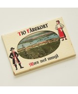 MORA, SWEDEN- old souvenir card set / 10 x postcard style colour images VGC - $18.32