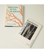 NATALE SAFIR - 2  x books  MOVING INTO SEASONS / TO FACE THE INSCRIPTION... - £27.14 GBP