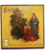 EASTER - THE STORY OF HOLY WEEK - 1960 (?) LP RARE. vg Christian Herald ... - £12.63 GBP