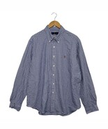 Ralph Lauren Shirt Mens 2XL Purple Classic Button Down Plaid Flesh Pony ... - $583.06 MXN