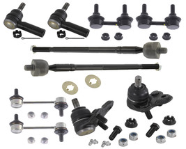 Suspension Kit For Chevrolet Prizm Lower Ball Joints Rack Ends Sway Bar ... - $100.05