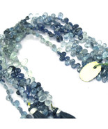 Moss Aquamarine Pears Beads-5-7mm Aquamarine Faceted Beads-Aquamarine Br... - £99.53 GBP