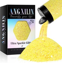 Holographic Chunky Glitter, 190g/6.7oz Chunky and Fine Mixed Craft Glitt... - £16.85 GBP