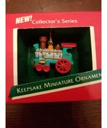 Hallmark Keepsake Collectors Series Miniture Train Hanging Chistmas Orna... - €34,54 EUR