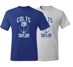 Colts Jonathan Taylor Training Camp Jersey T-Shirt - £16.78 GBP