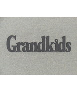 Grandkids Laser Cut wood wall word Style 2 Grand kids - $16.95