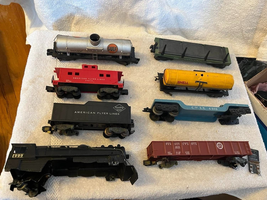 Lot of Lionel Marx Etc Vintage Mid Century Train Cars As Is Parts or Repair - £48.93 GBP