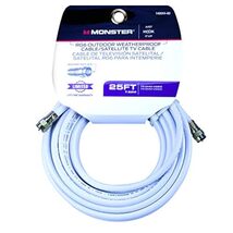 Monster Cable Video Coaxial Cable Digital 75 Ohm 25 &#39; Carded - $32.54 CAD