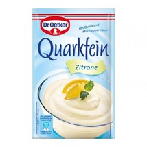 Dr.Oetker Quarkfein Quark LEMON Dessert  -PACK OF 1 -FREE SHIPPING - £5.44 GBP