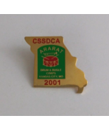 Vintage CSSDA  Ararat Drum &amp; Bugle Corps Kansas City MO 2001 Lapel Hat Pin - €7,28 EUR