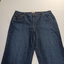 St. John's Bay RN#93677 Women's Blue Cotton Blend Stretch Jeans Sz 18W (38×21) image 8