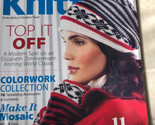 Creative Knitting Winter 2015 Colorwork Collection Mosaic FREE SHIPPING - $13.97