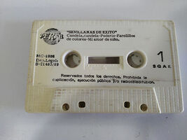 SEVILLANAS DE SUCCESSO - CINTA TAPE PROFILO 1989 SIN SCATOLA - $12.30