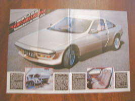 Pubblicità Auto Talbot Matra Murena anni &#39;80 due fogli - £6.91 GBP