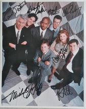 Spin City Cast Signed Photo X7 - Michael J. Fox, Richard Kind, Alan Ruck w/COA - £460.75 GBP