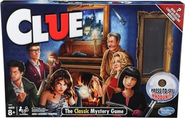 Clue Game Mystery Board Game 2 6 Players 8 Years Exclusive - $51.27