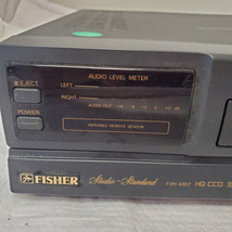 Fisher Studio-Standard Fvh 4907 Hq Cco Vhs Video Cassette Recorder - £11.87 GBP