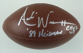 Andre Ware Signed NFL Full Size Football University of Houston Heisman HOF - £51.25 GBP