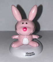 Figurine Jim Benton Happy Bunny “whatever, you moron.” 2 Inch Figure Cak... - £11.18 GBP