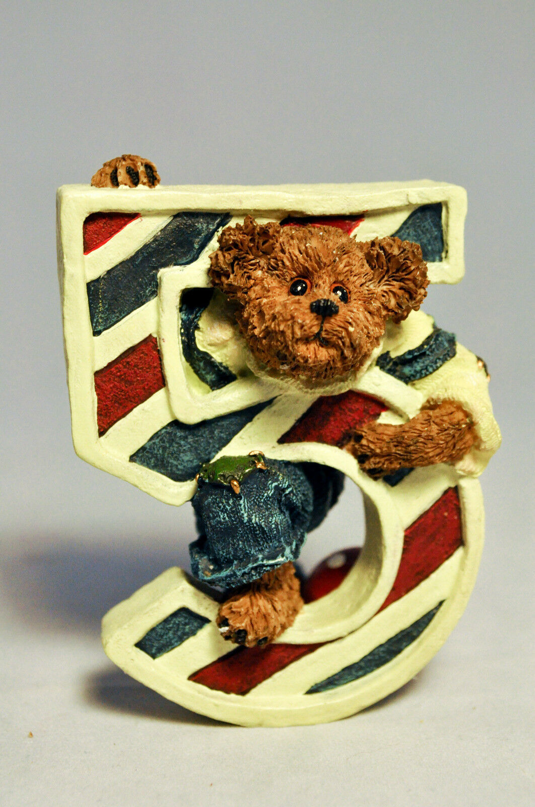Boyds Bears & Friends: L.T. Beanster - 24104 - Year 5 Cake Topper - $14.27
