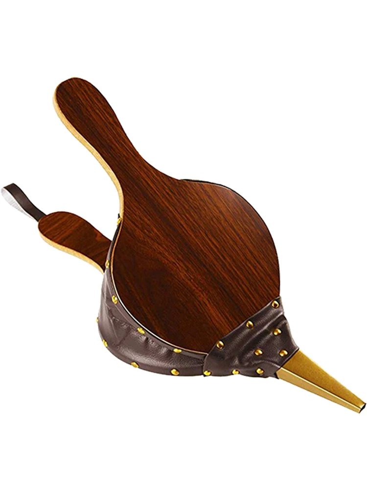 Fireplace Bellows 17x7.5Inch Large Wood Air Blower Manual Fireplace Tool for - £22.68 GBP