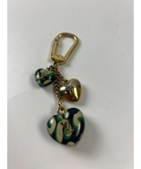 Louis Vuitton Rare Stephen Sprouse Leopard Print green Logo Key Chain - €129,06 EUR