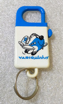 Varig Airlines &amp; Variguinho ✱ Vintage Plastic Keychain Mascot Porte-Clés 1990´s - £11.62 GBP