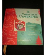 Hallmark Gift Book Christmas Unwrapped By Scott Emmons Lightheared Humor... - £6.28 GBP