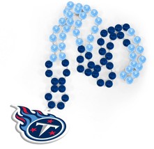 Tennessee Titans Beads with Medallion Mardi Gras Style - $32.99