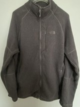 The North Face Gray Full Zip Fleece Jacket Better Sweater Men&#39;s Large Ac... - £35.43 GBP